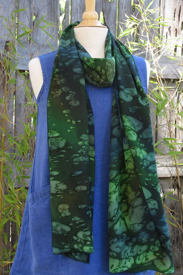Most of the scarves in our collection are one of a kind.