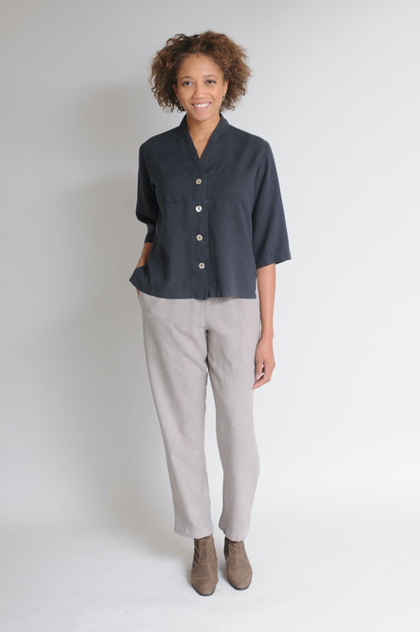 Stovepipe Pants in Grey Fog get along with virtually any palette. 