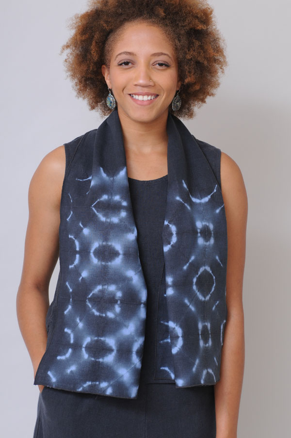 artisan-made hemp scarves