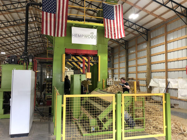 The only industrially scaled hemp fiber manufacturing operation in the US, HempWood has faced a boatload of hurdles during startup.